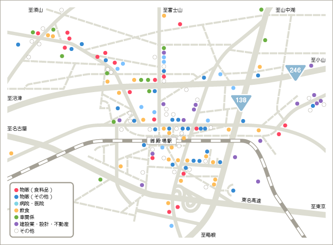 実績店舗マップ